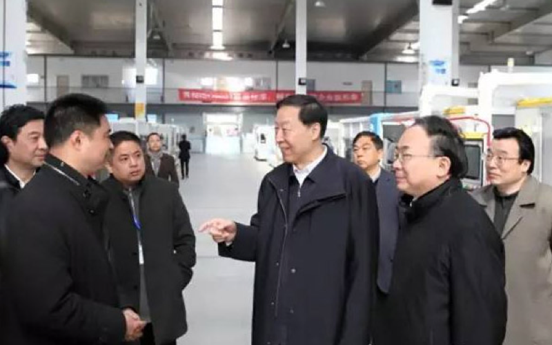 省委書記羅志軍無錫新區調研，奧特維作為重點考察企業